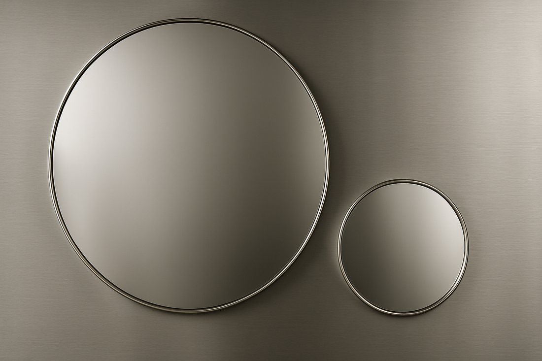 Sinecraft Creations SS Pvd Mirror in Silver coating