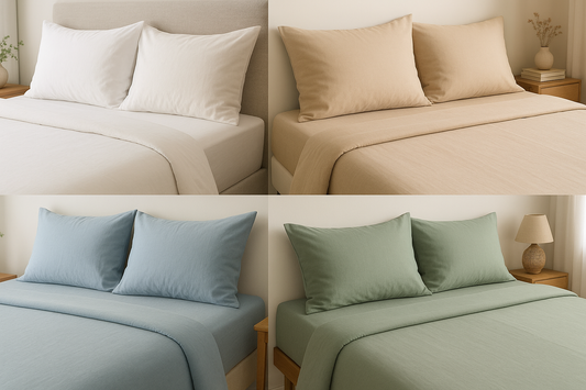 Sinecraft Creations Bedsheets for Double Bed