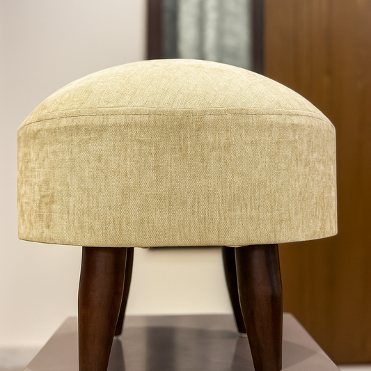 Sinecraft Creations for Living Room- Handloom Cream (Khadi-Inspired 40 CM)